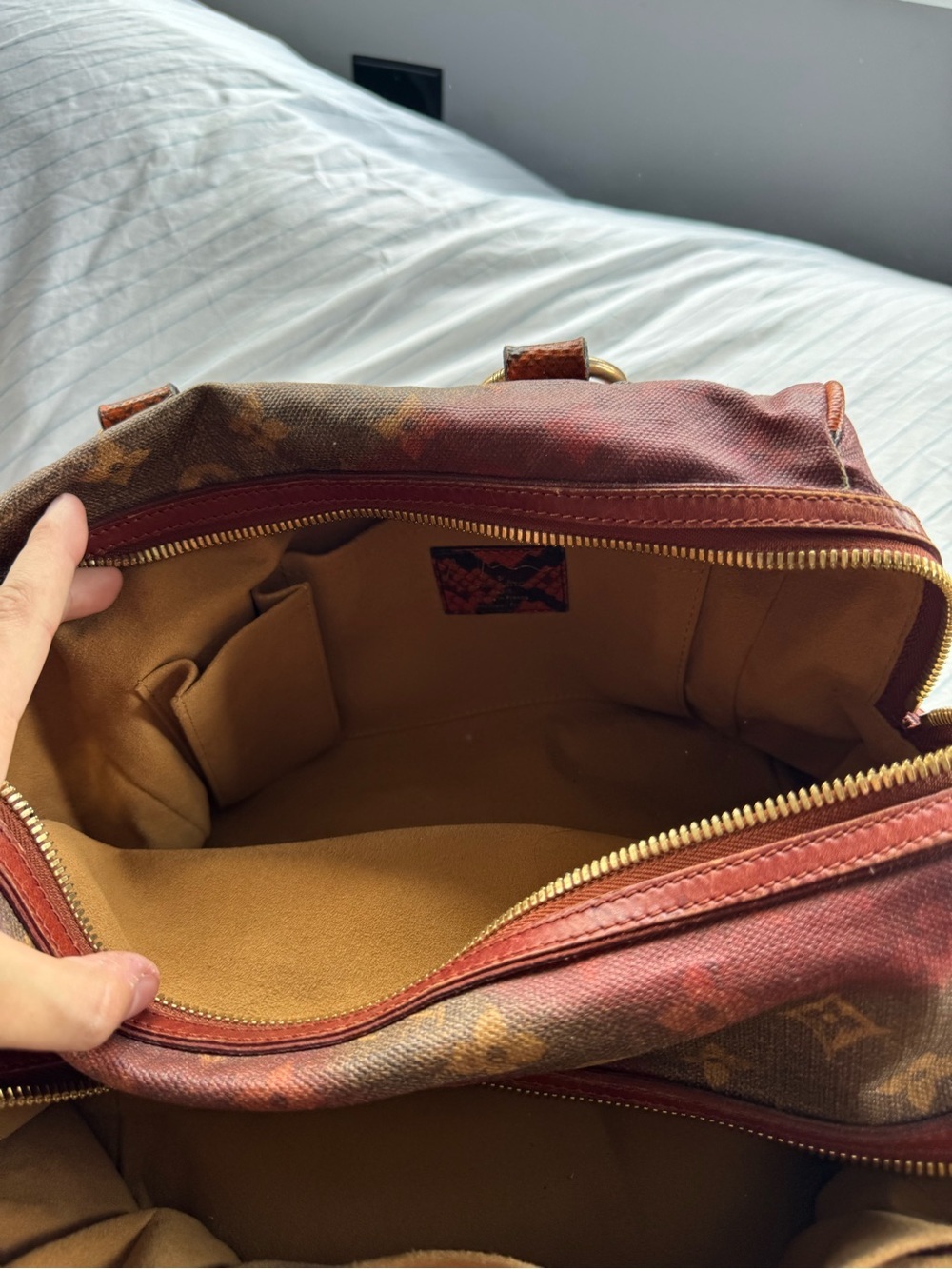 Louis Vuitton Limited Edition Richard Prince Mancrazy Jokes Bag - Picture 7 of 12